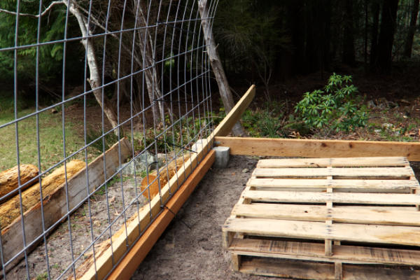 Cattle Panel greenhouse set-up